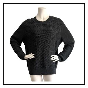 Ted Baker London Jacquard Knitted Crew Neck Sweater